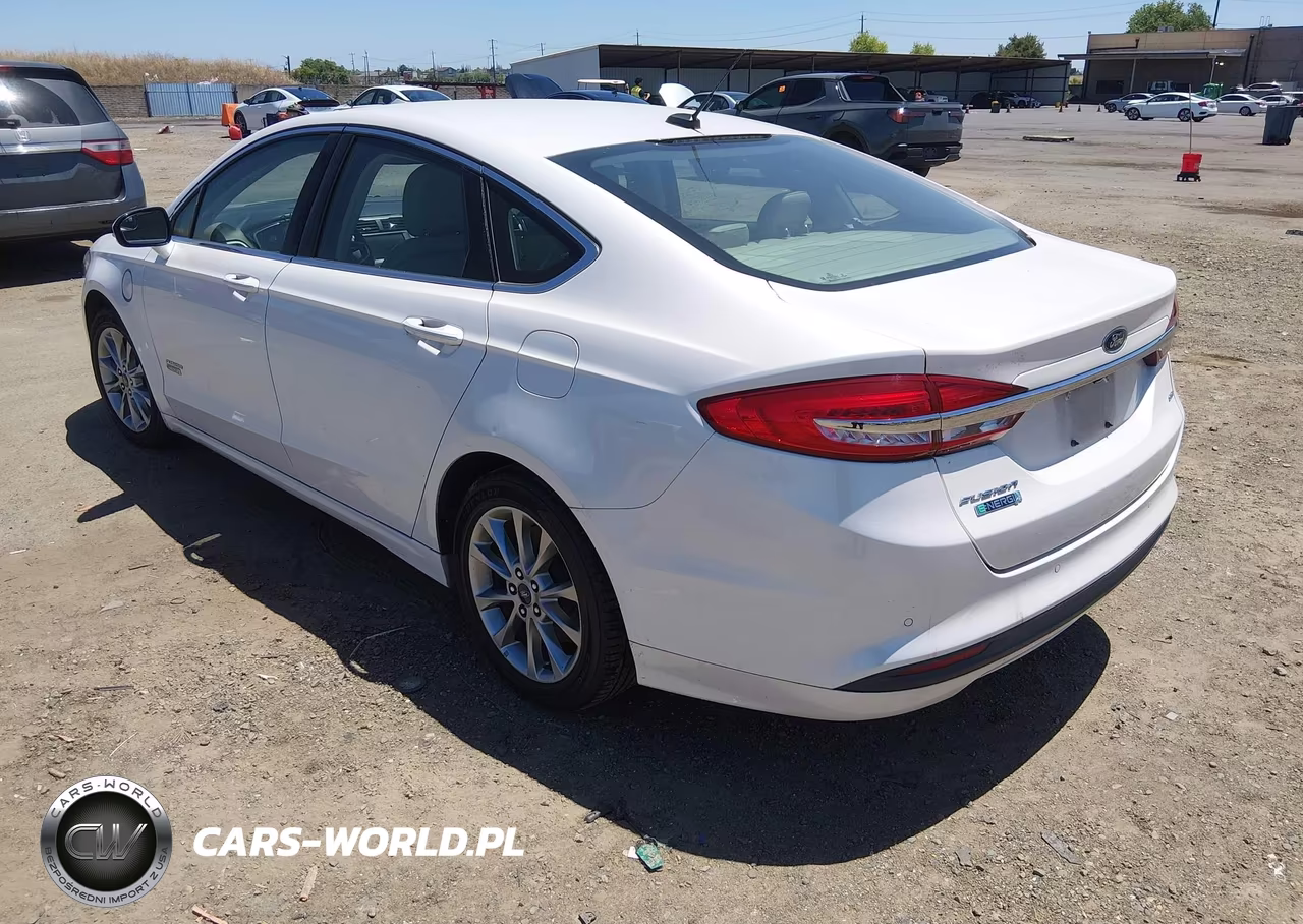 2017 Ford Fusion Energi Se Luxury VIN:3FA6P0PU5HR313707 - 3