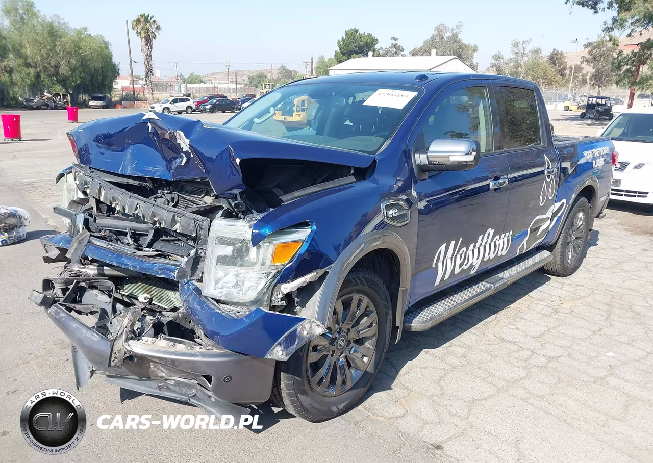 2017 Nissan Titan Platinum Reserve VIN:1N6AA1E68HN526523 - 2