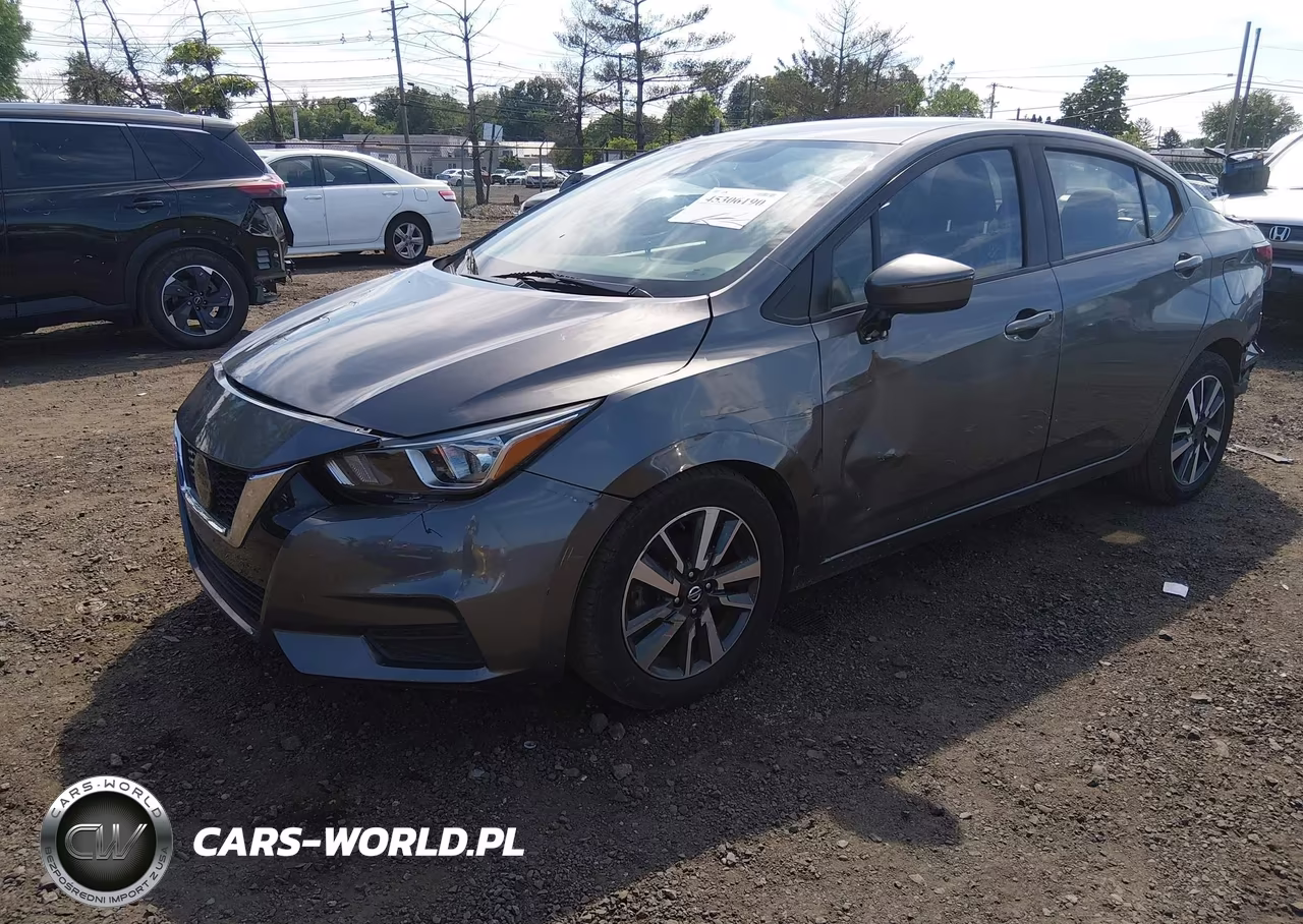2021 Nissan Versa Sv Xtronic Cvt VIN:3N1CN8EV6ML891599 - 2