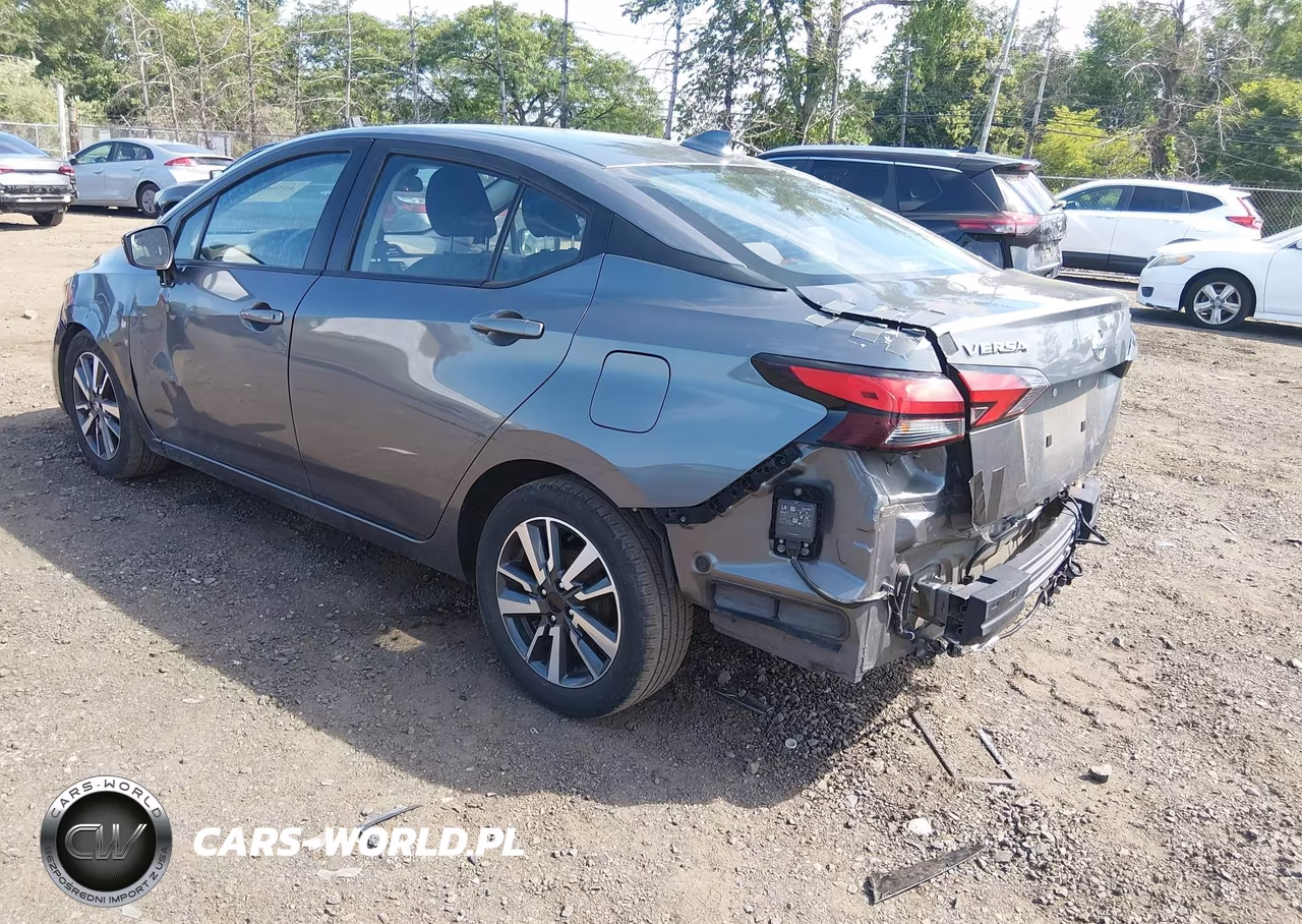 2021 Nissan Versa Sv Xtronic Cvt VIN:3N1CN8EV6ML891599 - 3