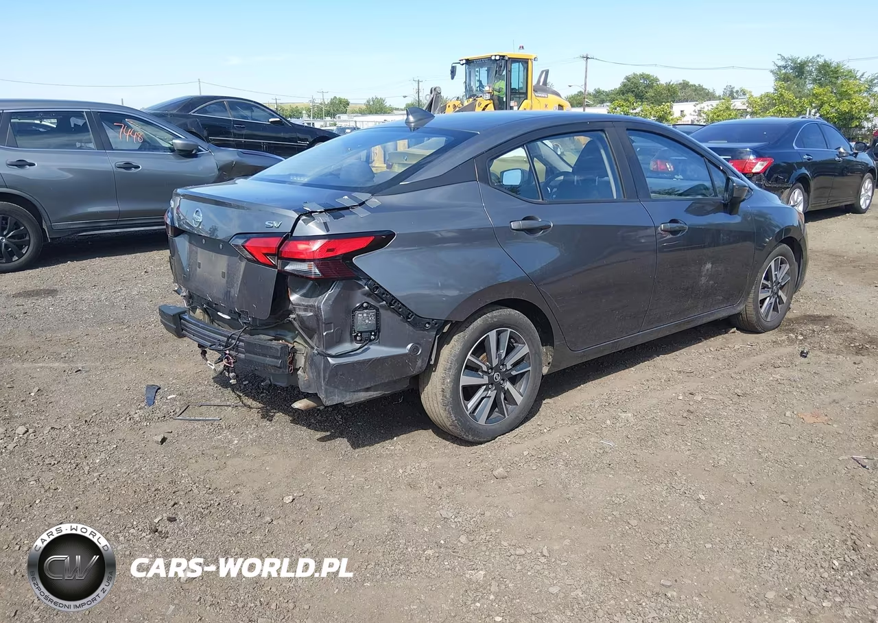 2021 Nissan Versa Sv Xtronic Cvt VIN:3N1CN8EV6ML891599 - 4