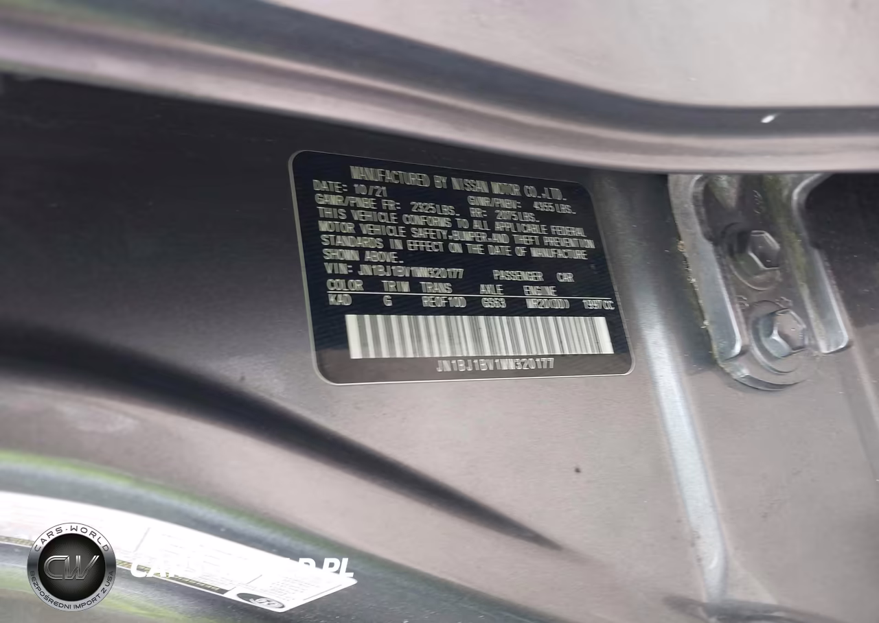 2021 Nissan Rogue Sport Sv Fwd Xtronic Cvt VIN:JN1BJ1BV1MW320177 - 9
