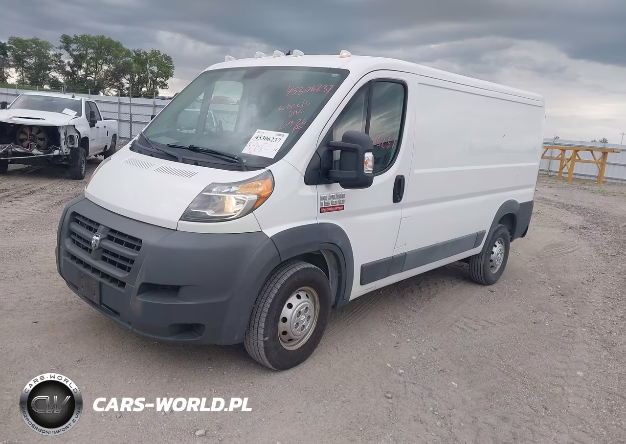 2014 Ram Promaster 1500 Low Roof VIN:3C6TRVAG4EE100796 - 2