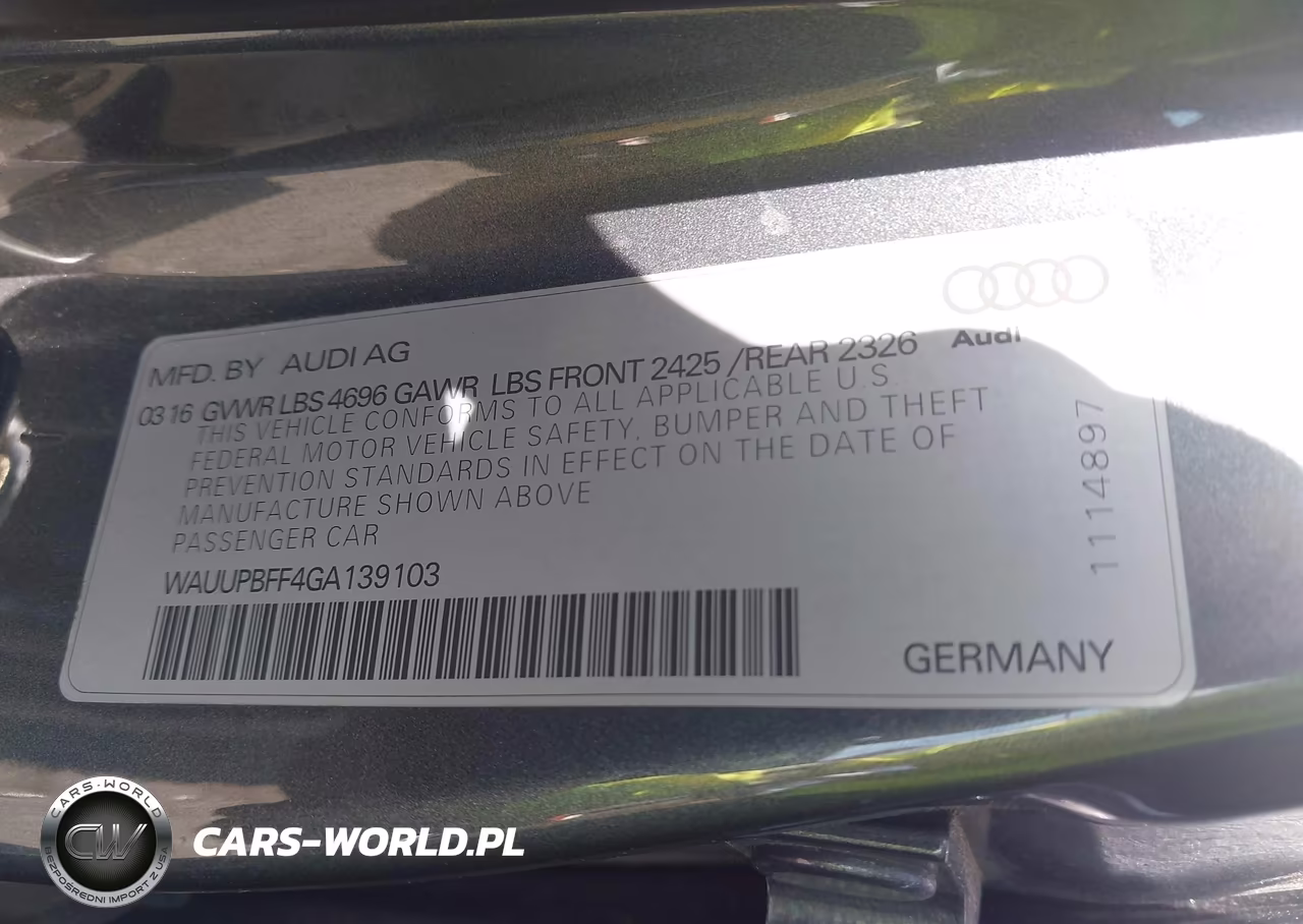 2016 Audi A3 E-Tron 1.4T Premium VIN:WAUUPBFF4GA139103 - 9