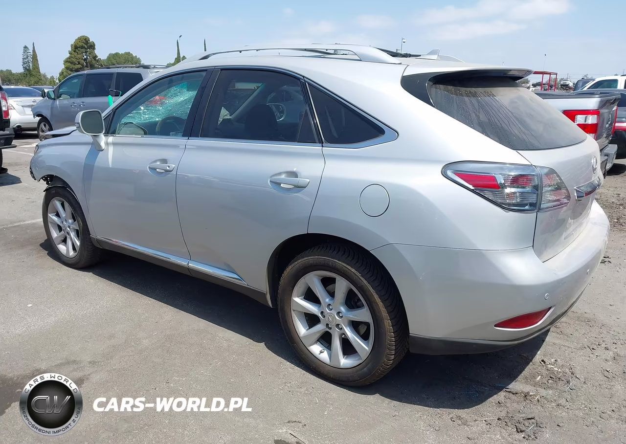 2012 Lexus Rx 350 VIN:2T2ZK1BA8CC066797 - 3