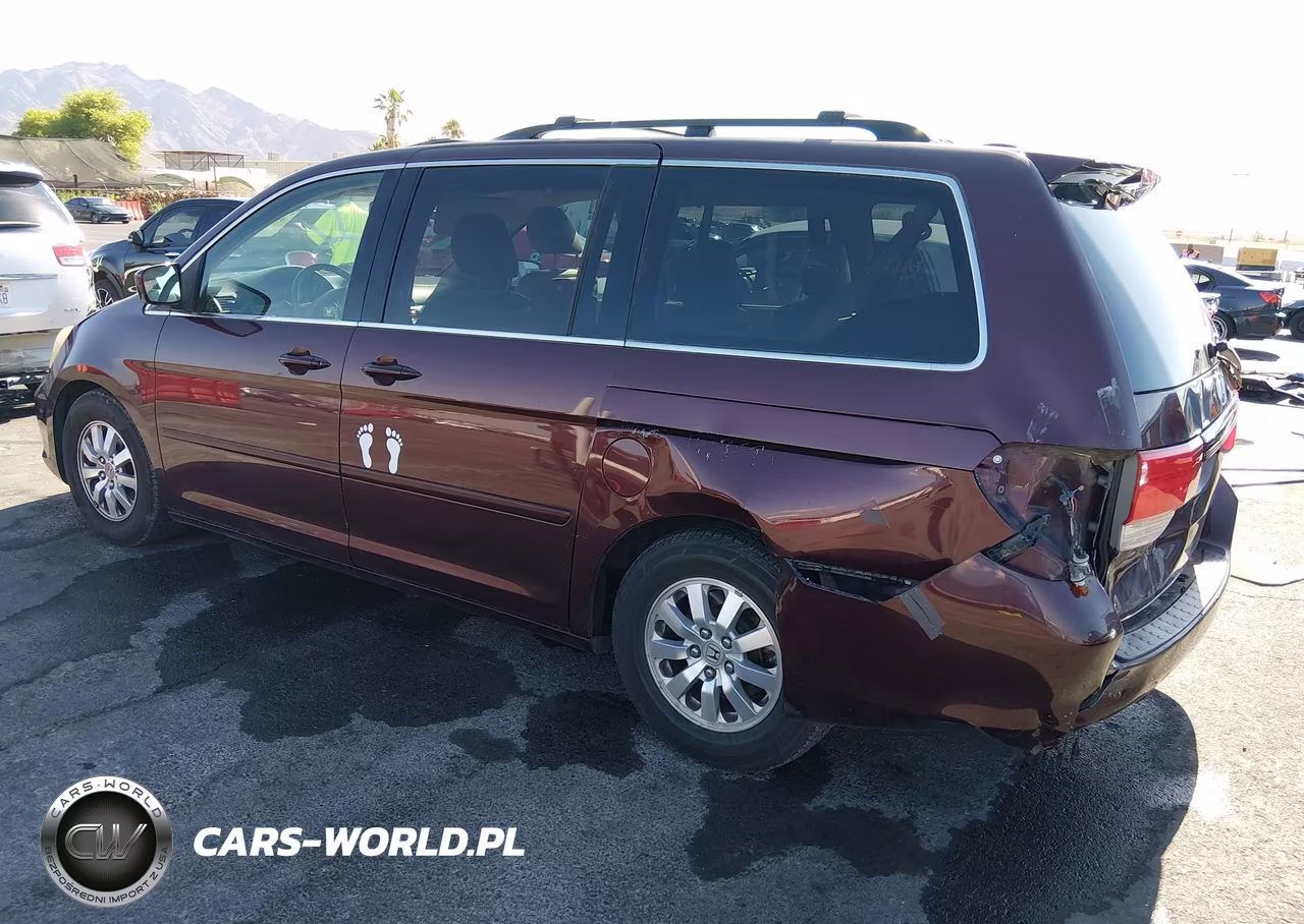 2010 Honda Odyssey Ex-L VIN:5FNRL3H62AB028104 - 3