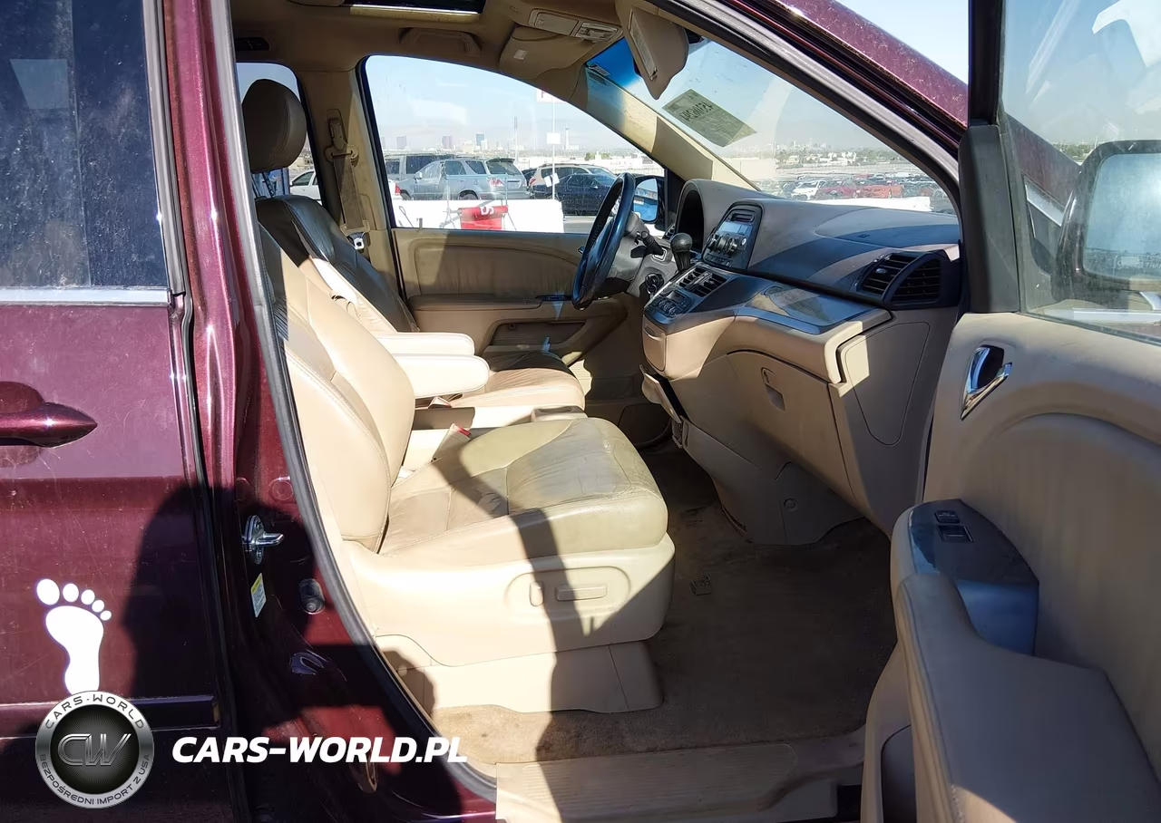 2010 Honda Odyssey Ex-L VIN:5FNRL3H62AB028104 - 5