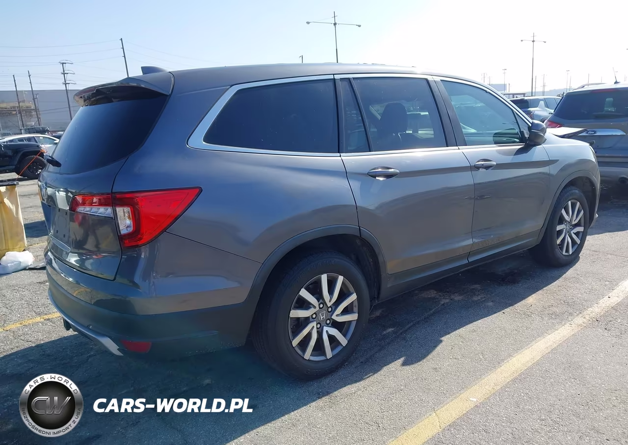 2019 Honda Pilot Ex-L VIN:5FNYF5H57KB011094 - 4