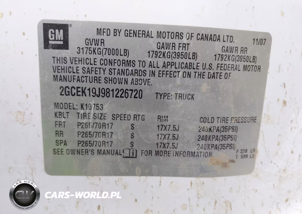2008 Chevrolet Silverado 1500 Lt1 VIN:2GCEK19J981226720 - 9