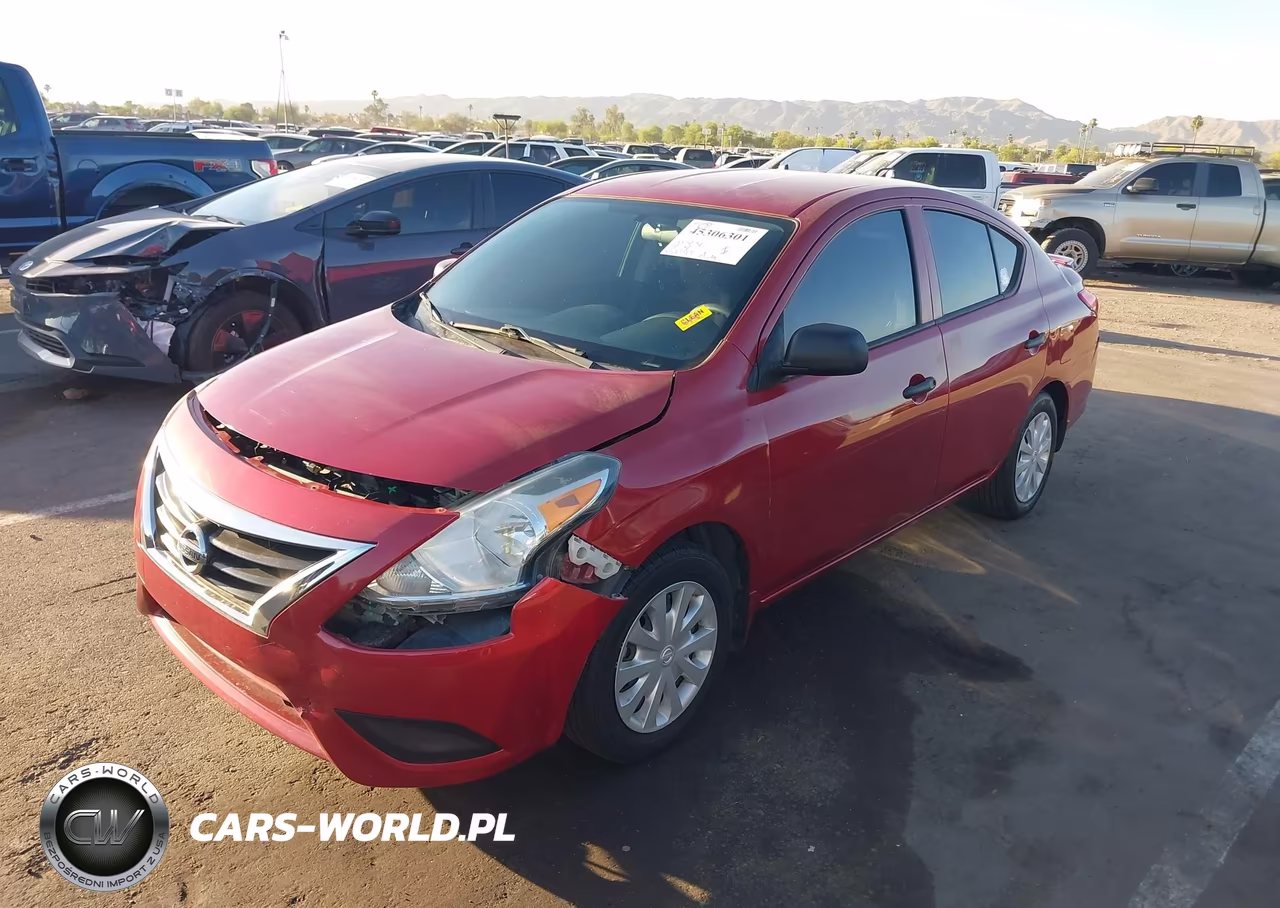 2015 Nissan Versa 1.6 S+ VIN:3N1CN7AP6FL905084 - 2