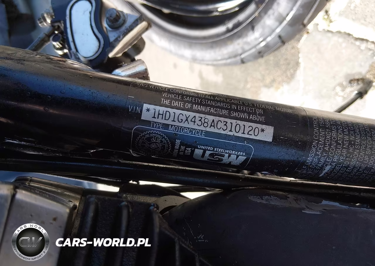 2010 Harley-Davidson Fxdb VIN:1HD1GX438AC310120 - 10