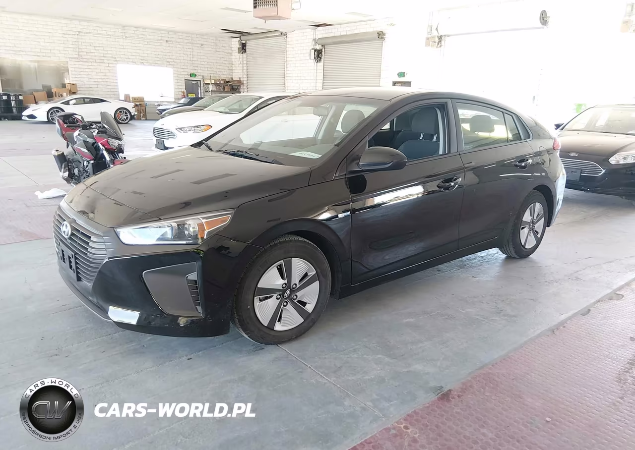 2018 Hyundai Ioniq Hybrid Blue VIN:KMHC65LC7JU076609 - 2