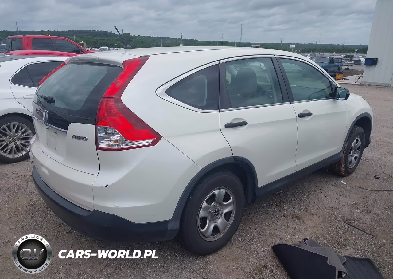 2013 Honda Cr-V Lx VIN:5J6RM4H38DL058826 - 4