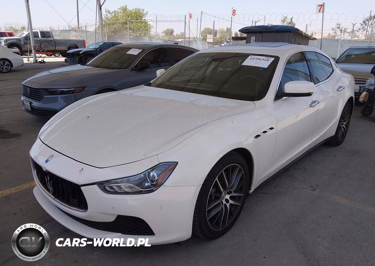2014 Maserati Ghibli S Q4 VIN:ZAM57RTAXE1089602 - 2