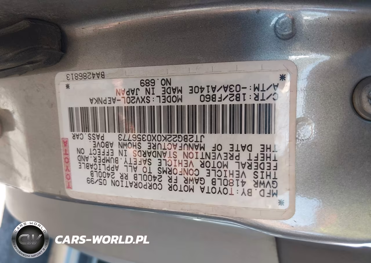 1999 Toyota Camry Ce-Le-Xle VIN:JT2BG22K0X0356773 - 9