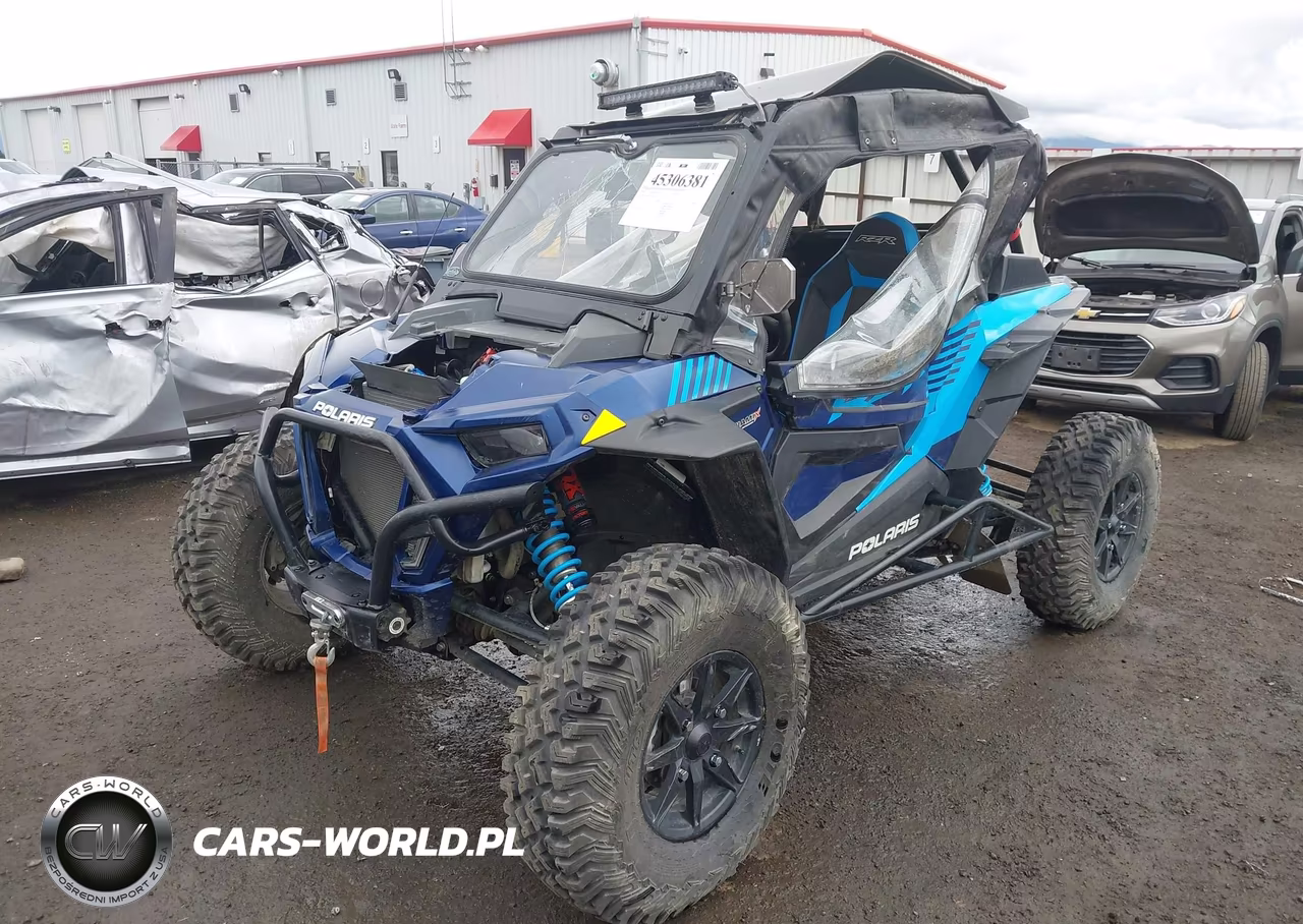 2020 Polaris Rzr Xp Turbo S Velocity VIN:3NSPAG929LG165858 - 2