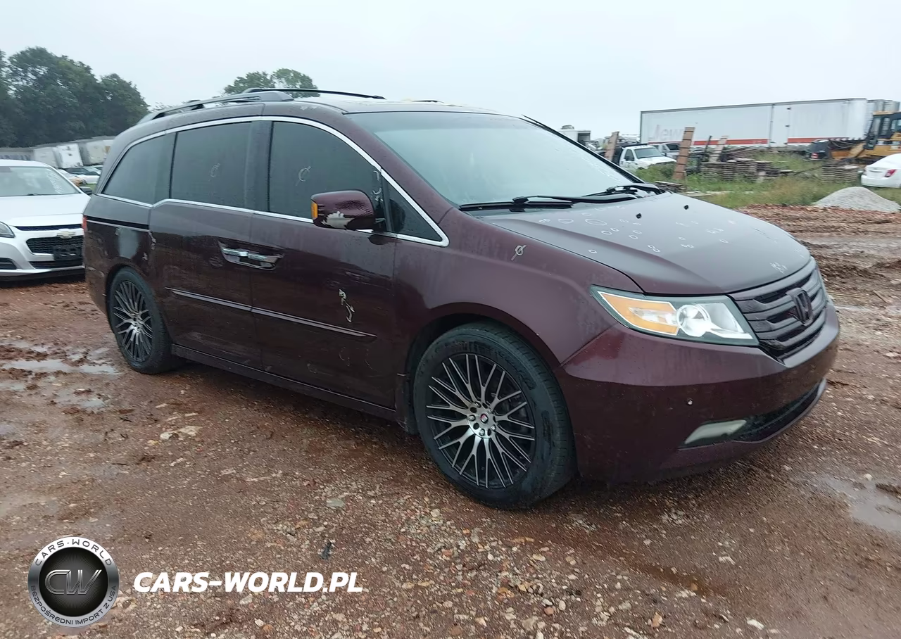 2011 Honda Odyssey Touring-Touring Elite VIN:5FNRL5H98BB086368 - 1