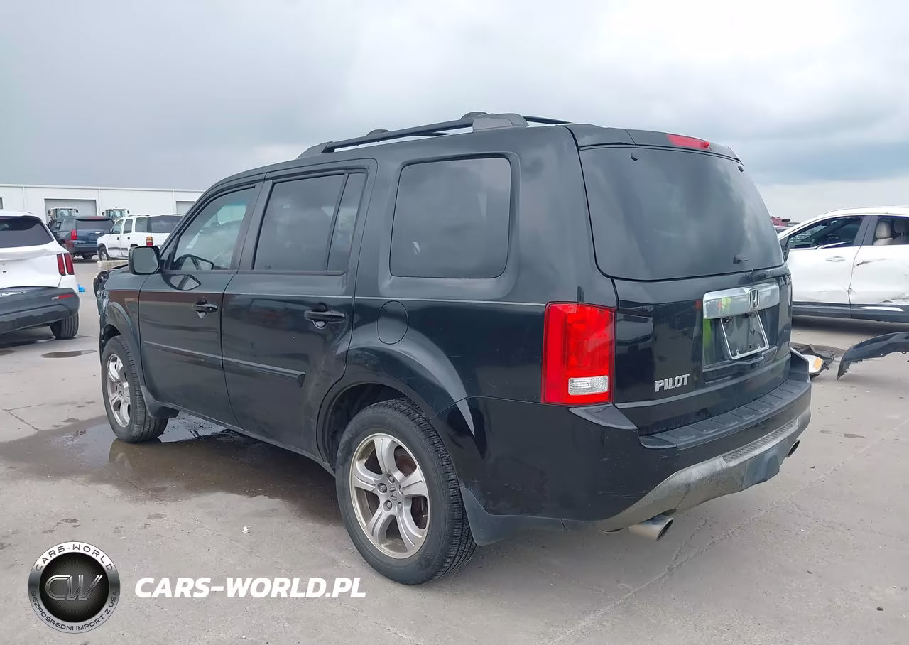 2012 Honda Pilot Ex-L VIN:5FNYF3H56CB037501 - 3