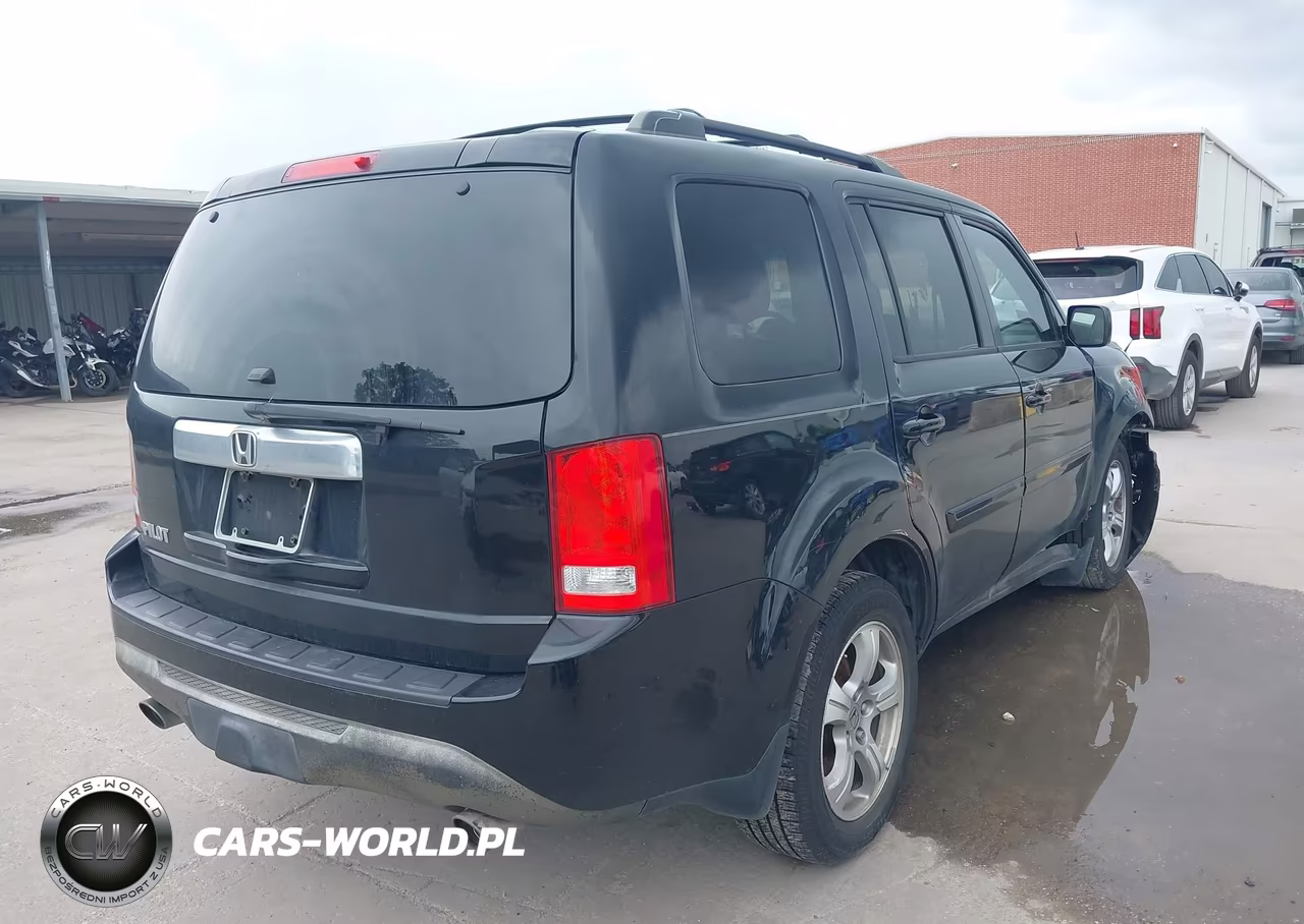 2012 Honda Pilot Ex-L VIN:5FNYF3H56CB037501 - 4