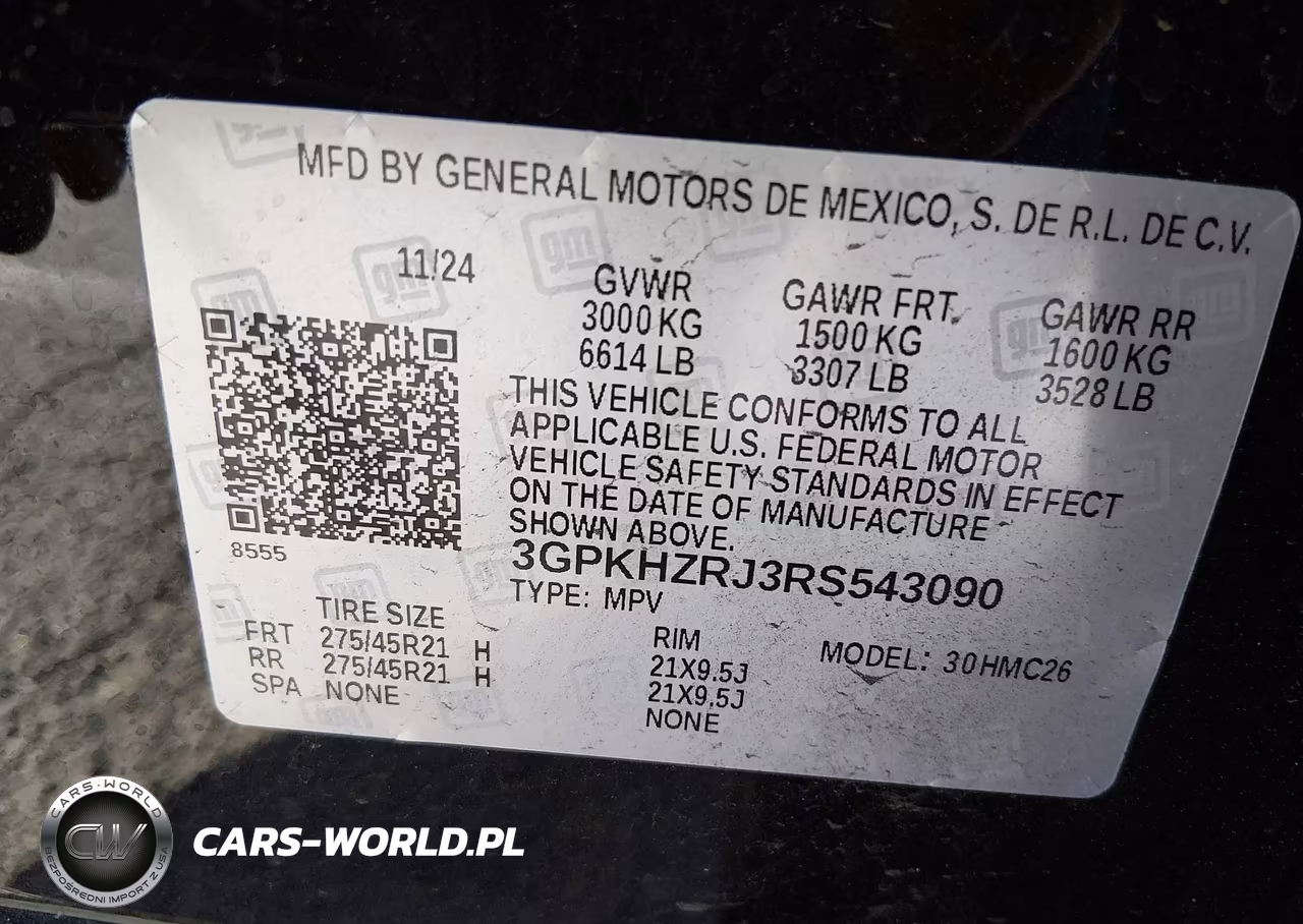 2024 Honda Prologue Elite VIN:3GPKHZRJ3RS543090 - 9