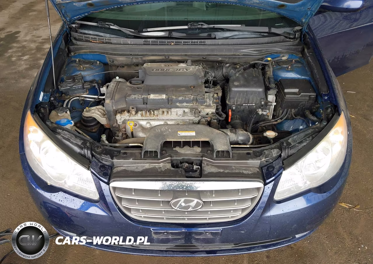 2009 Hyundai Elantra Gls VIN:KMHDU46D59U748381 - 10