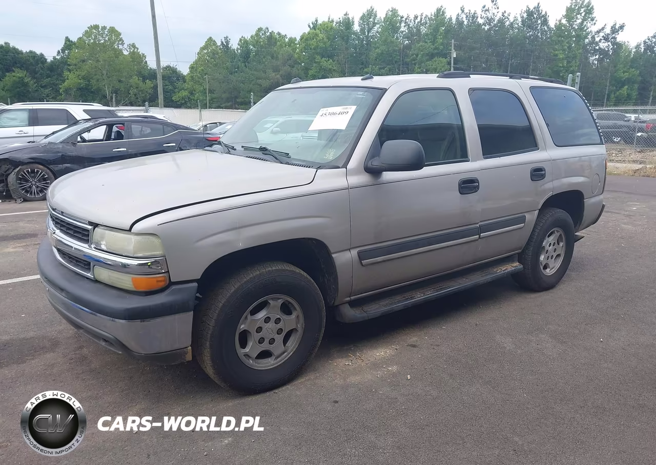 2005 Chevrolet Tahoe Ls VIN:1GNEC13V45R187876 - 2