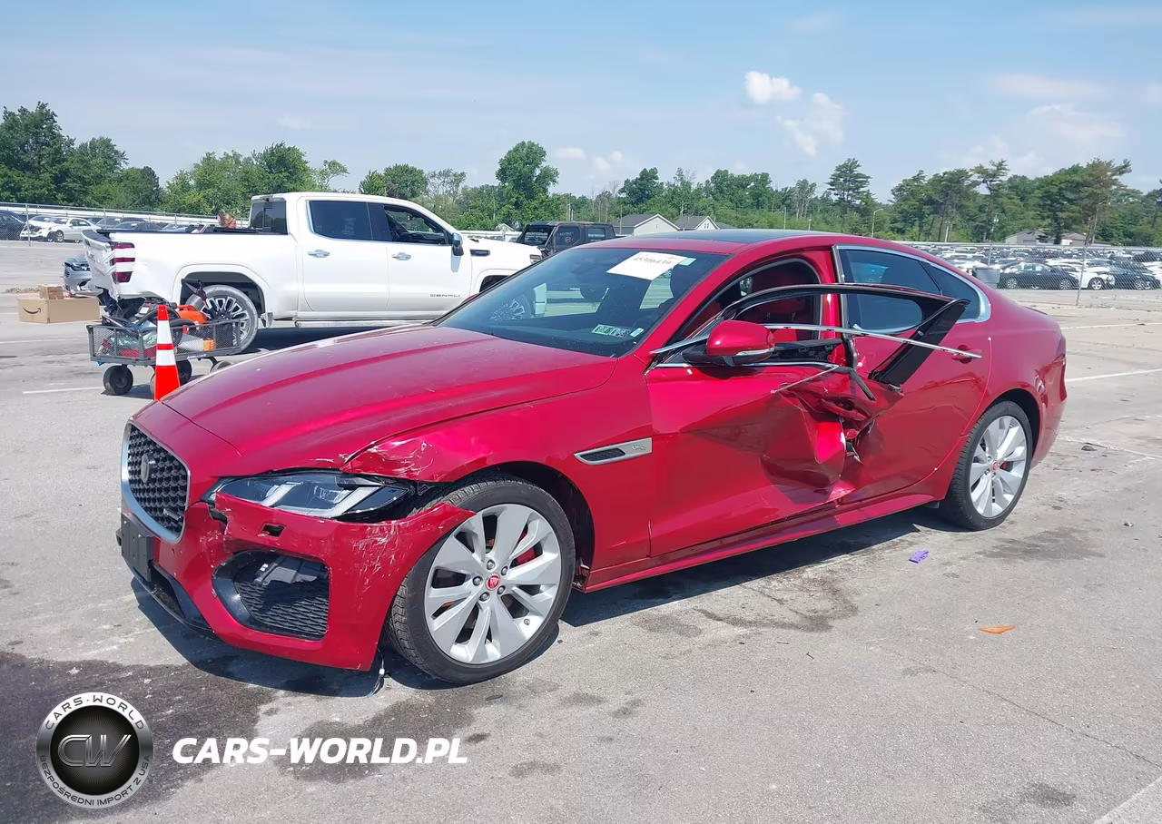 2022 Jaguar Xf R-Dynamic Se P300 Awd Automatic VIN:SAJBL4GX3NCY90611 - 2