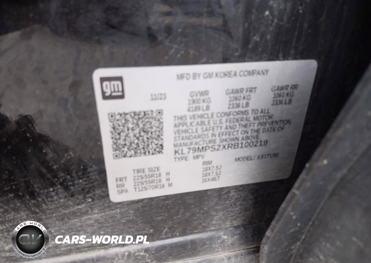 2024 Chevrolet Trailblazer Fwd Lt VIN:KL79MPS2XRB100219 - 9