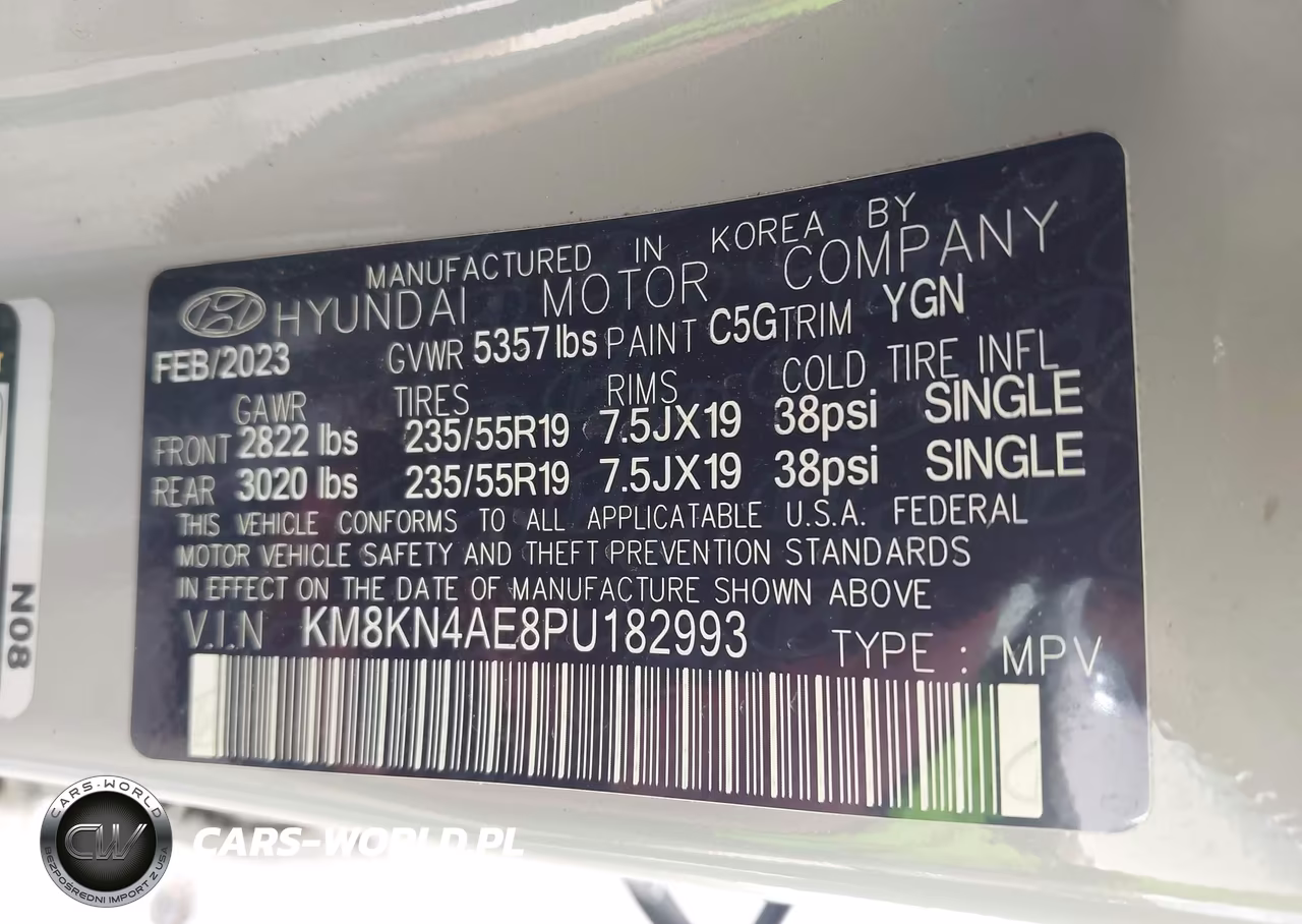 2023 Hyundai Ioniq 5 Sel VIN:KM8KN4AE8PU182993 - 9