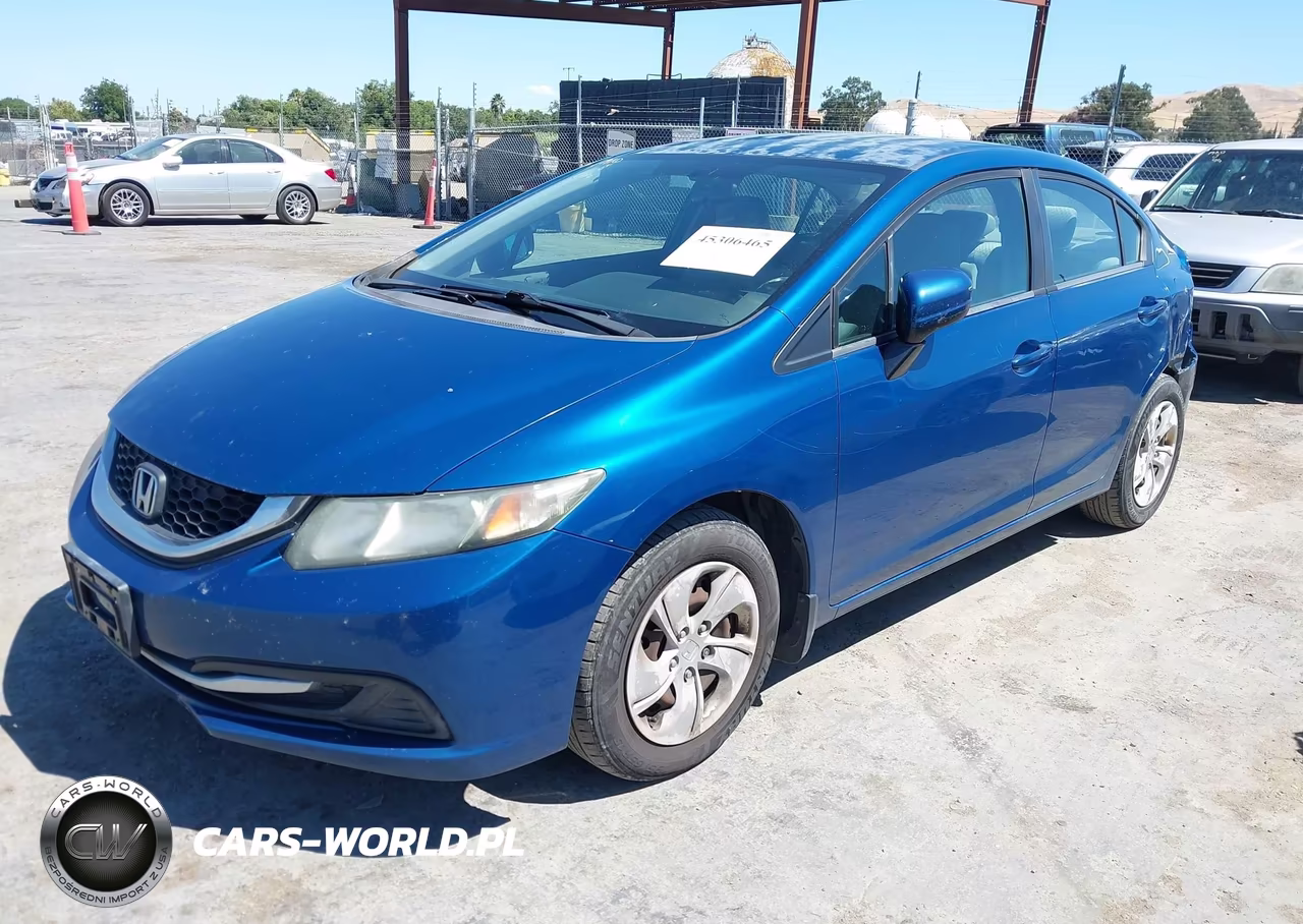 2015 Honda Civic Lx VIN:2HGFB2F59FH528595 - 2