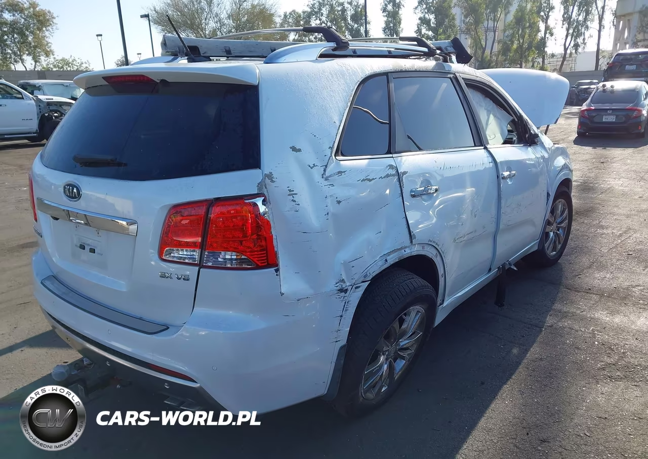 2012 Kia Sorento Sx V6 VIN:5XYKW4A25CG255689 - 4