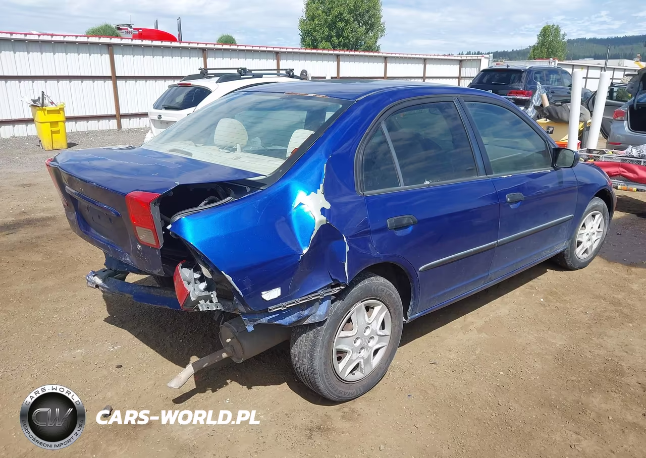 2004 Honda Civic Vp VIN:2HGES16354H573387 - 4