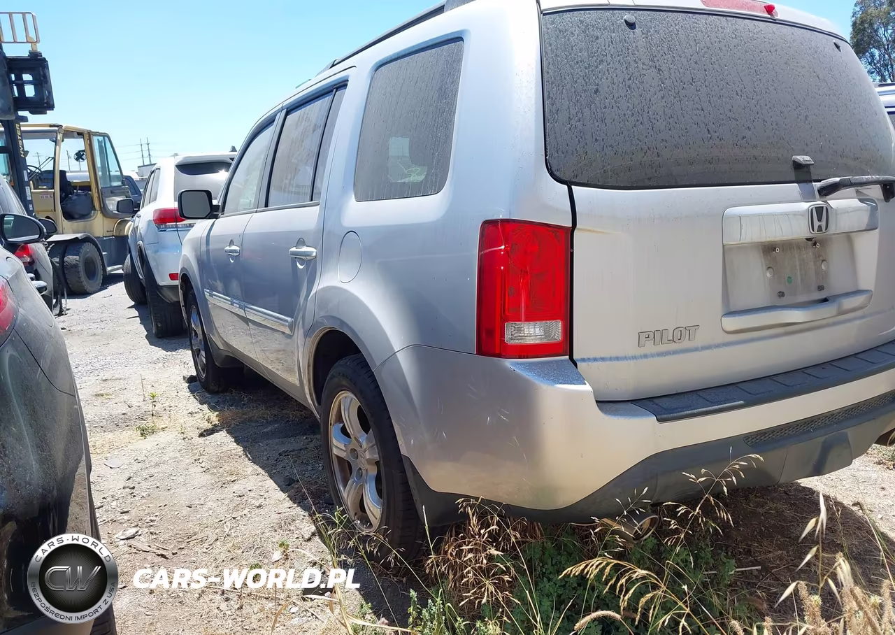 2014 Honda Pilot Ex-L VIN:5FNYF3H55EB015203 - 3