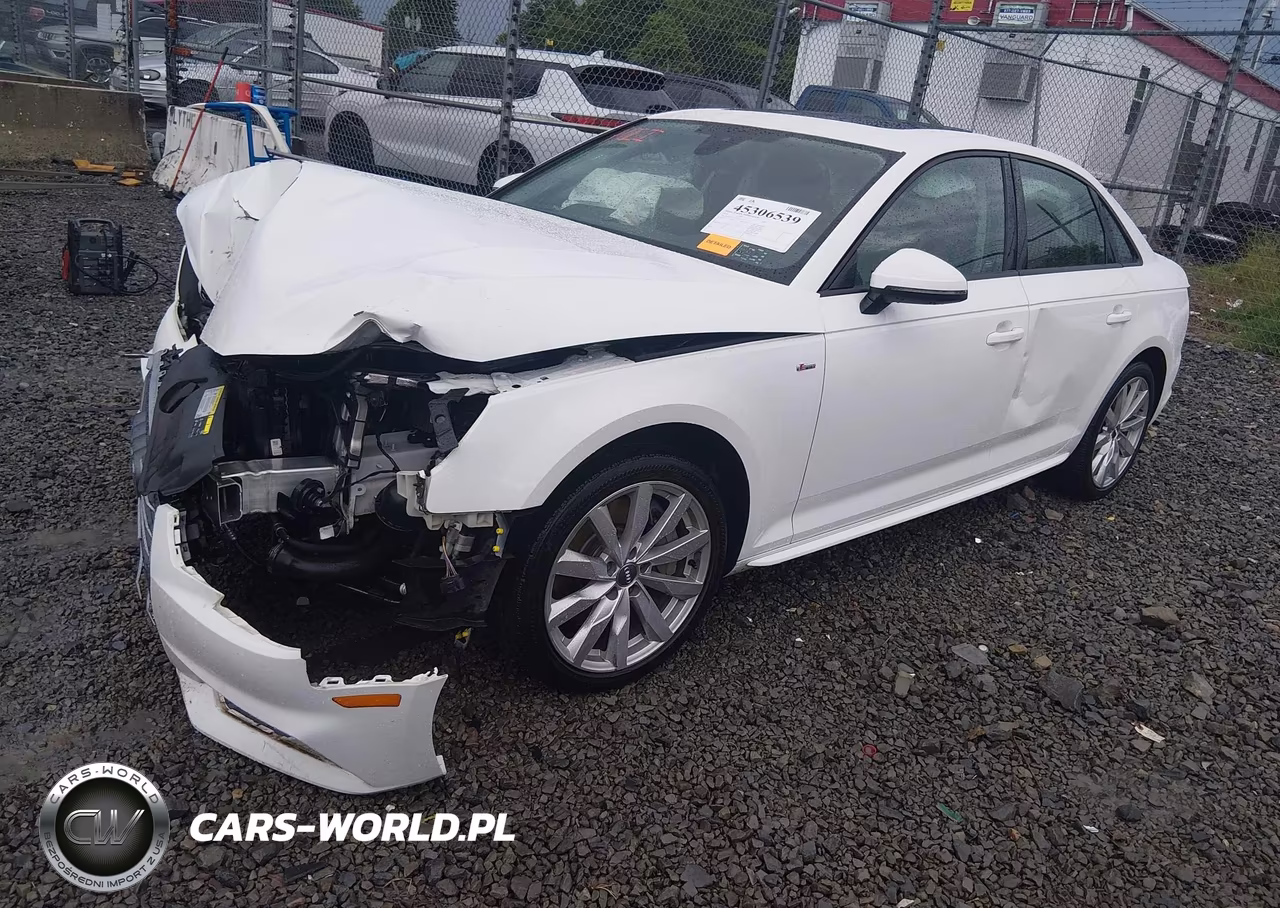 2018 Audi A4 2.0T Premium-2.0T Tech Premium VIN:WAUDNAF41JA118327 - 2