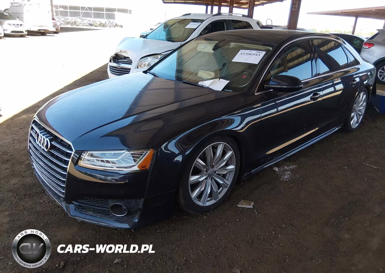 2017 Audi A8 L Sport VIN:WAU43AFD2HN010629 - 2