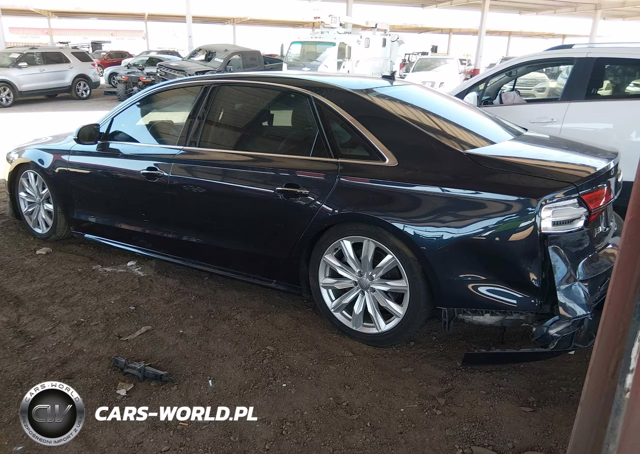 2017 Audi A8 L Sport VIN:WAU43AFD2HN010629 - 3