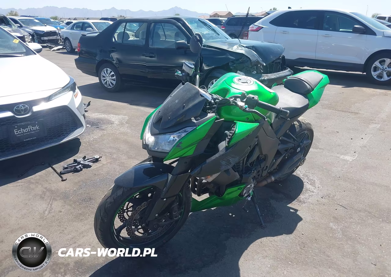2013 Kawasaki Zr1000 D VIN:JKAZRCD19DA038743 - 2
