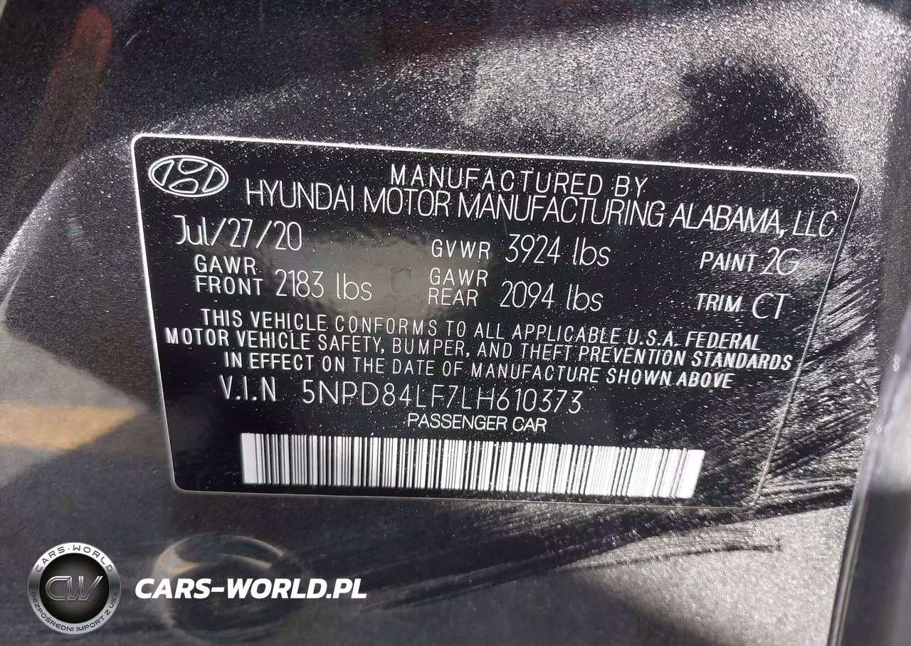 2020 Hyundai Elantra Value Edition VIN:5NPD84LF7LH610373 - 9