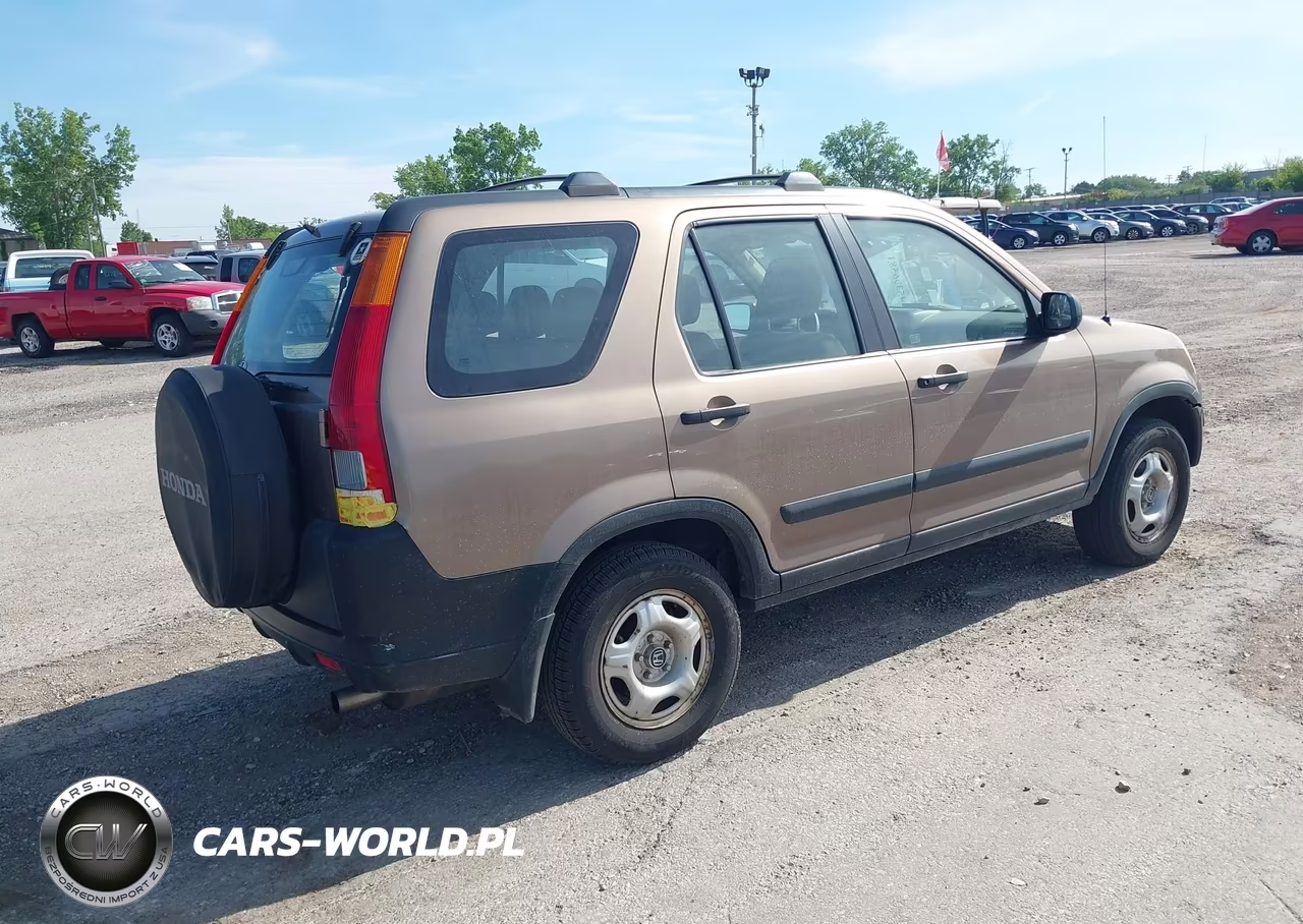 2004 Honda Cr-V Lx VIN:SHSRD68454U201754 - 4
