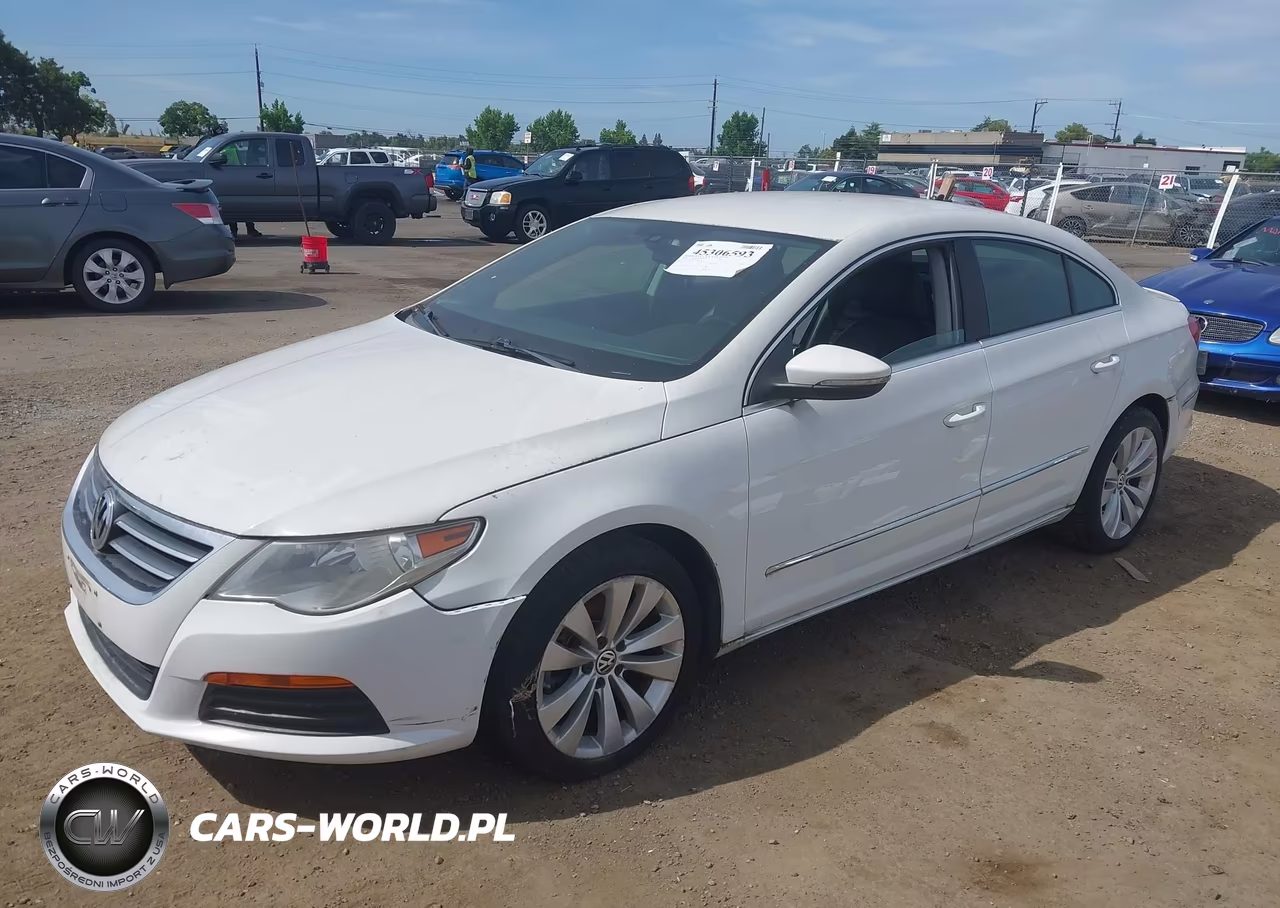 2012 Volkswagen Cc Sport VIN:WVWMP7AN2CE536522 - 2