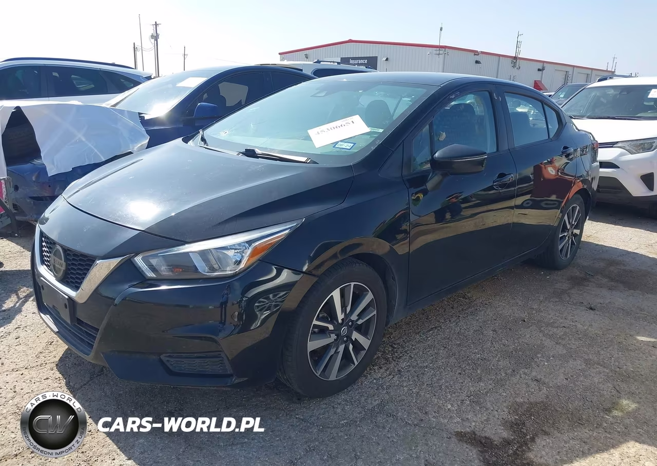 2021 Nissan Versa Sv Xtronic Cvt VIN:3N1CN8EV0ML875057 - 2