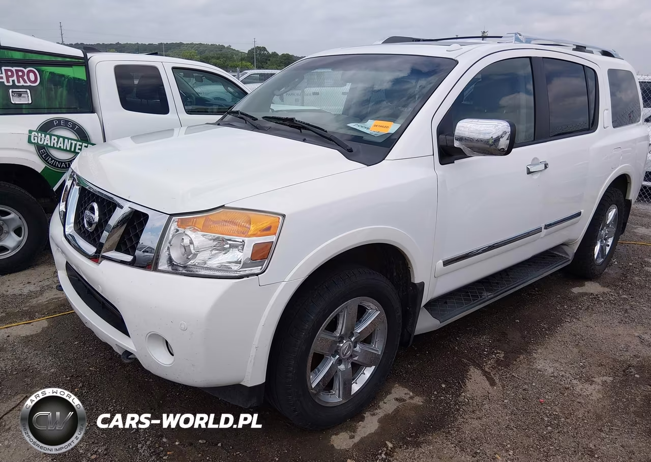 2012 Nissan Armada Platinum VIN:5N1AA0NE1CN617271 - 2