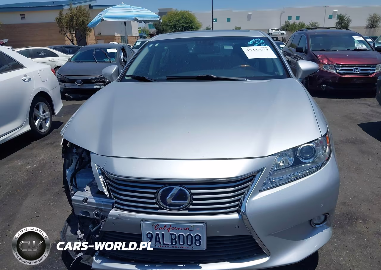 2014 Lexus Es 300H VIN:JTHBW1GGXE2058420 - 12