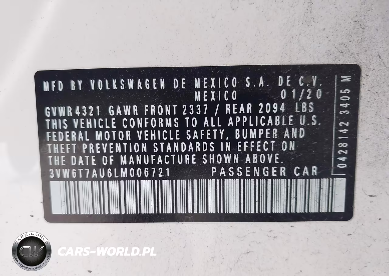 2020 Volkswagen Golf Gti 2.0T Autobahn-2.0T S-2.0T Se VIN:3VW6T7AU6LM006721 - 9