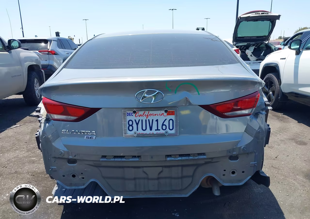 2018 Hyundai Elantra Se VIN:KMHD74LF1JU466465 - 6