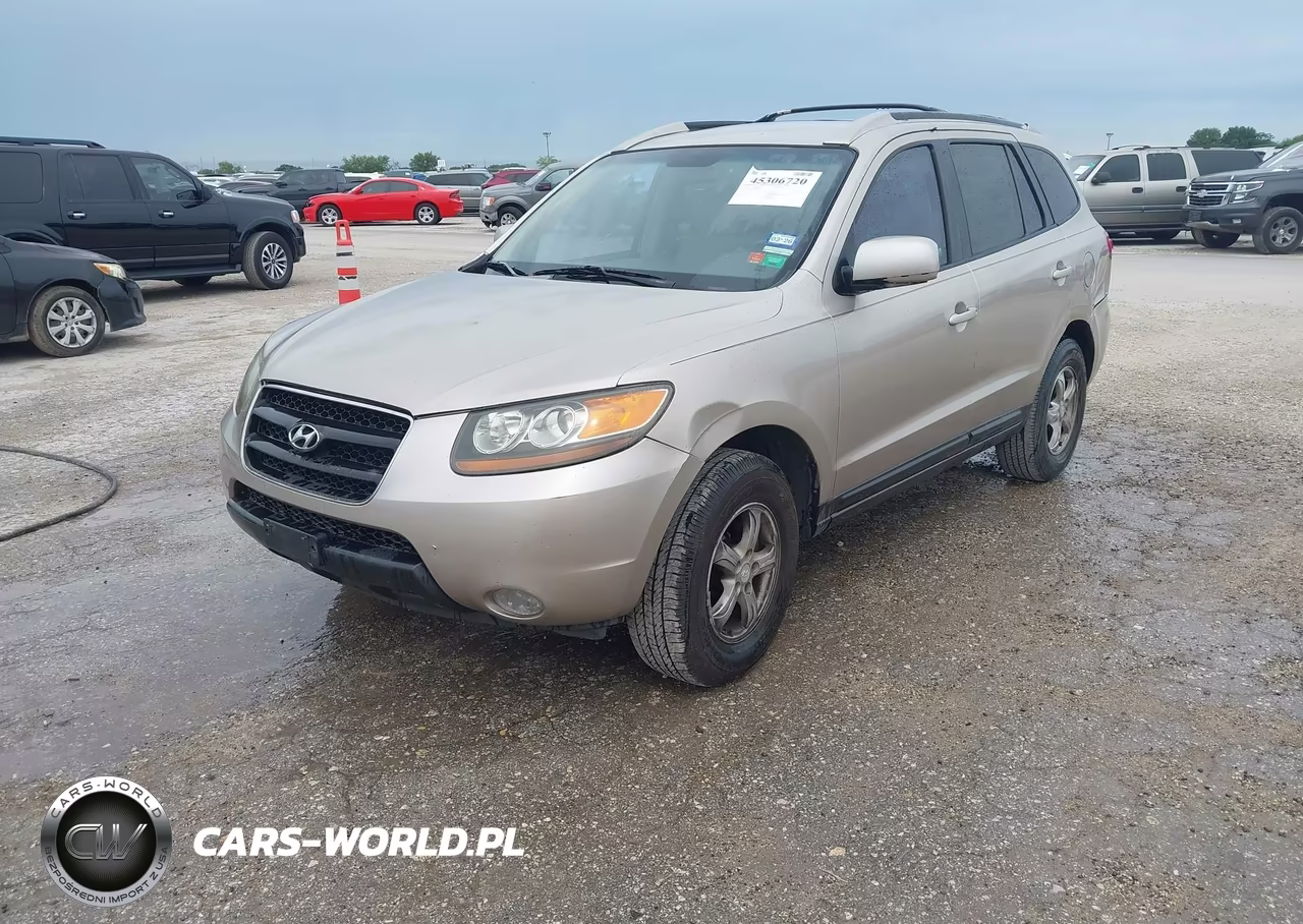 2007 Hyundai Santa Fe Gls VIN:5NMSG13D87H054620 - 2