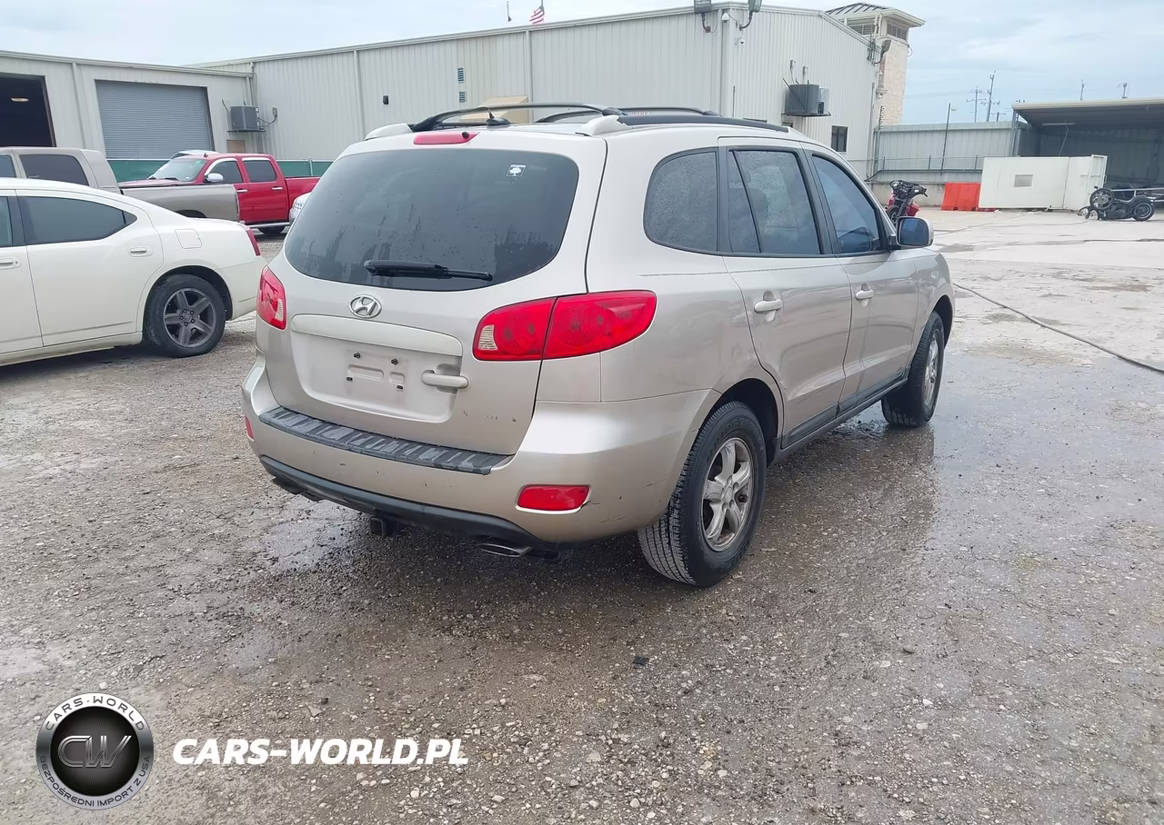 2007 Hyundai Santa Fe Gls VIN:5NMSG13D87H054620 - 4
