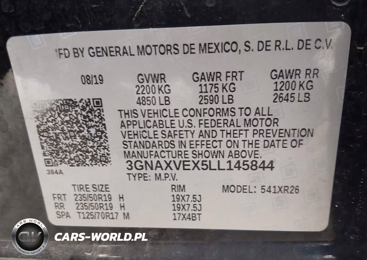 2020 Chevrolet Equinox Awd Lt 2.0L Turbo VIN:3GNAXVEX5LL145844 - 9