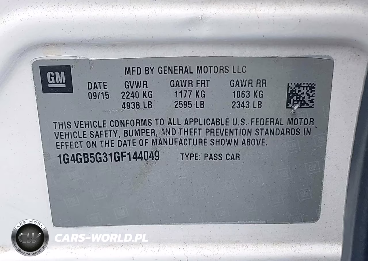 2016 Buick Lacrosse Leather VIN:1G4GB5G31GF144049 - 9