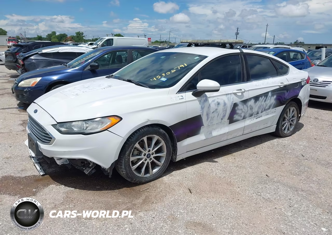 2017 Ford Fusion Hybrid S VIN:3FA6P0UU2HR349696 - 2